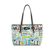 Load image into Gallery viewer, I Love Music PU Leather Shoulder Bag
