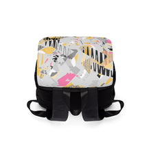 Load image into Gallery viewer, Gray Splash Unisex Casual Shoulder Backpack
