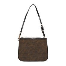 Load image into Gallery viewer, Brown Flower Small Shoulder Bag
