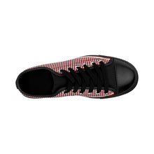 Load image into Gallery viewer, Red Checks Women's/Youth Sneakers
