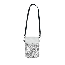 Load image into Gallery viewer, Gathering Flowers Small Cell Phone Wallet
