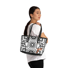 Load image into Gallery viewer, Sacred Squares PU Leather Shoulder Bag
