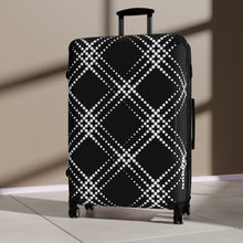 Load image into Gallery viewer, Black Flack Suitcases
