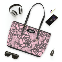 Load image into Gallery viewer, Pink Marble PU Leather Shoulder Bag
