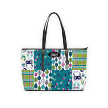Load image into Gallery viewer, Blue Owl PU Leather Shoulder Bag
