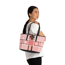 Load image into Gallery viewer, Pink Channel PU Leather Shoulder Bag
