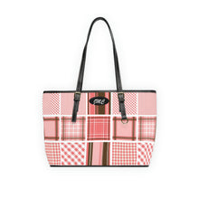 Load image into Gallery viewer, Pink Channel PU Leather Shoulder Bag
