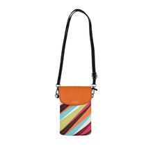 Load image into Gallery viewer, Orange Flag Small Cell Phone Wallet
