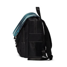 Load image into Gallery viewer, Blue Big Diamond Unisex Casual Shoulder Backpack
