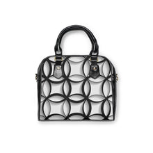 Load image into Gallery viewer, Trending Black Circle 3D Shoulder Handbag
