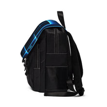 Load image into Gallery viewer, Blue Lightening Unisex Casual Shoulder Backpack
