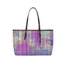 Load image into Gallery viewer, Purple Explanation PU Leather Shoulder Bag
