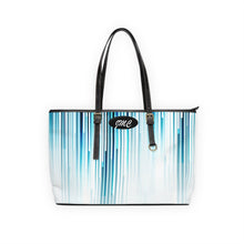 Load image into Gallery viewer, Raining Blue PU Leather Shoulder Bag
