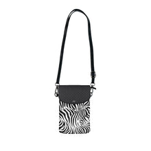 Load image into Gallery viewer, Zebra Small Cell Phone Wallet
