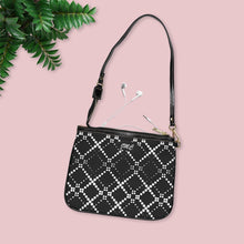Load image into Gallery viewer, Flowing Black Diamond Small Shoulder Bag
