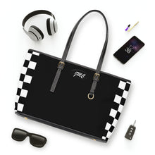Load image into Gallery viewer, Side Check PU Leather Shoulder Bag
