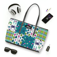 Load image into Gallery viewer, Blue Owl PU Leather Shoulder Bag
