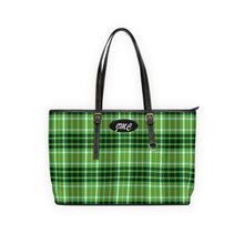 Load image into Gallery viewer, New Green Plaid PU Leather Shoulder Bag
