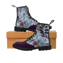Load image into Gallery viewer, Purple Nature Women's Youth Canvas Boots
