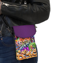 Load image into Gallery viewer, Graffiti Time Small Cell Phone Wallet
