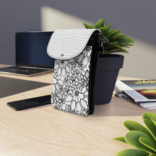 Load image into Gallery viewer, Gathering Flowers Small Cell Phone Wallet
