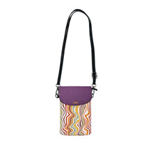 Load image into Gallery viewer, Purple Top Small Cell Phone Wallet
