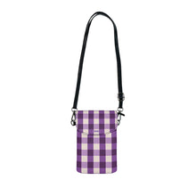 Load image into Gallery viewer, Traveling Purple Small Cell Phone Wallet
