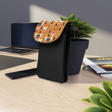 Load image into Gallery viewer, Masked Cat Small Cell Phone Wallet
