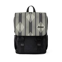 Load image into Gallery viewer, Gray Diamond Unisex Casual Shoulder Backpack
