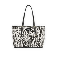 Load image into Gallery viewer, Designer Letters PU Leather Shoulder Bag
