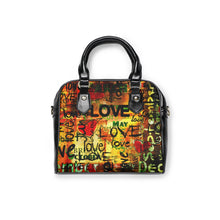 Load image into Gallery viewer, Gold Love Shoulder Handbag

