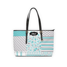 Load image into Gallery viewer, Blue Float PU Leather Shoulder Bag
