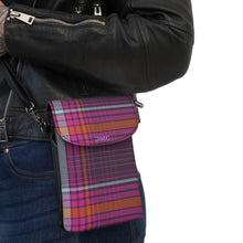 Load image into Gallery viewer, Rolling Purple Small Cell Phone Wallet
