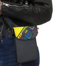 Load image into Gallery viewer, Yellow Square Small Cell Phone Wallet

