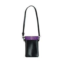 Load image into Gallery viewer, Purple Vintage 9 Small Cell Phone Wallet
