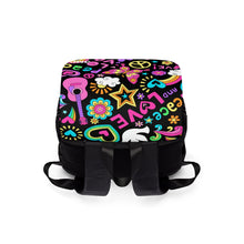 Load image into Gallery viewer, Peace Unisex Casual Shoulder Backpack
