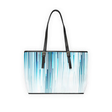 Load image into Gallery viewer, Raining Blue PU Leather Shoulder Bag
