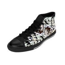 Load image into Gallery viewer, Wood Work Graffiti Men's/Youth High-top Sneakers
