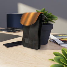 Load image into Gallery viewer, A Touch of Gold Small Cell Phone Wallet
