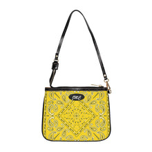 Load image into Gallery viewer, Yellow Charmer Small Shoulder Bag
