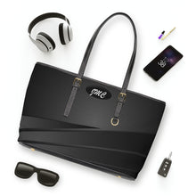 Load image into Gallery viewer, Real Black PU Leather Shoulder Bag
