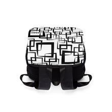 Load image into Gallery viewer, Square Links Unisex Casual Shoulder Backpack
