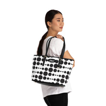 Load image into Gallery viewer, Running Dots PU Leather Shoulder Bag
