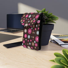 Load image into Gallery viewer, Tricky Flowers Small Cell Phone Wallet
