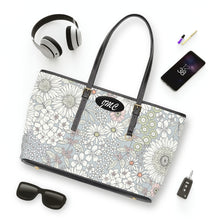Load image into Gallery viewer, Snowing Flowers PU Leather Shoulder Bag
