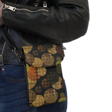 Load image into Gallery viewer, Brown Moon 2 Small Cell Phone Wallet

