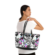 Load image into Gallery viewer, Scattered Purple PU Leather Shoulder Bag
