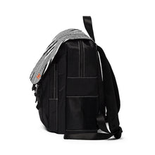 Load image into Gallery viewer, Black Construct Unisex Casual Shoulder Backpack
