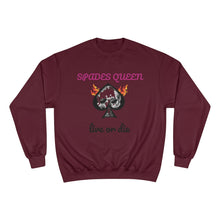 Load image into Gallery viewer, Spades Queen Champion Sweatshirt
