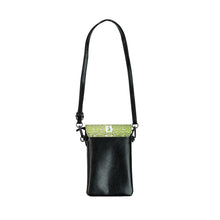 Load image into Gallery viewer, Wild Flower Green Small Cell Phone Wallet
